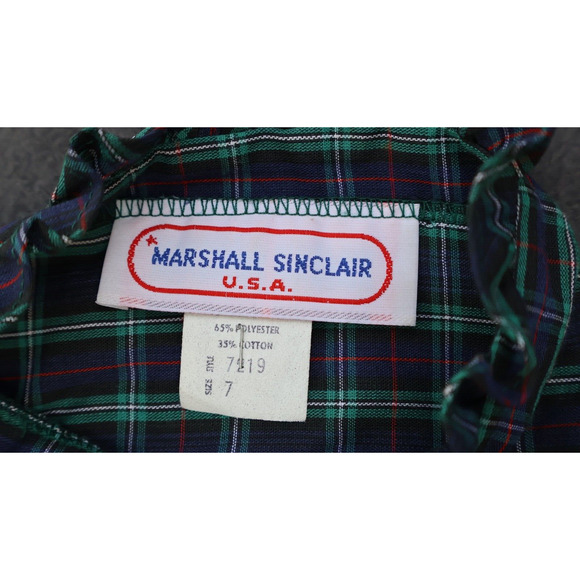 Vtg! Girls Marshall Sinclair Dress Sz 7 Classy! Saks Fifth Ave NICE! - Picture 7 of 16
